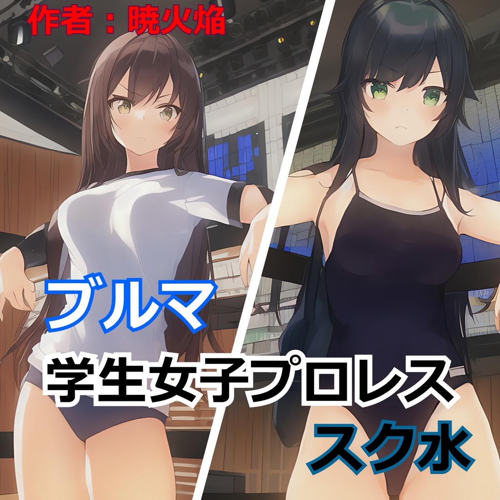 学生女子プロレス　サンプル版
