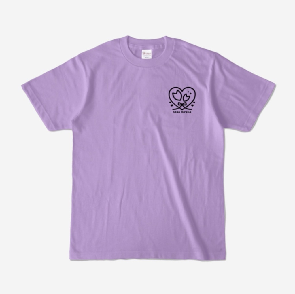 【再販/新色追加】小彩みれは3.5周年記念Tシャツ(ピンクorパープル)