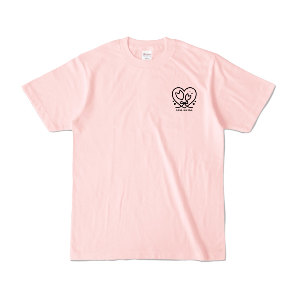 小彩みれは3.5周年記念Tシャツ(ピンク)