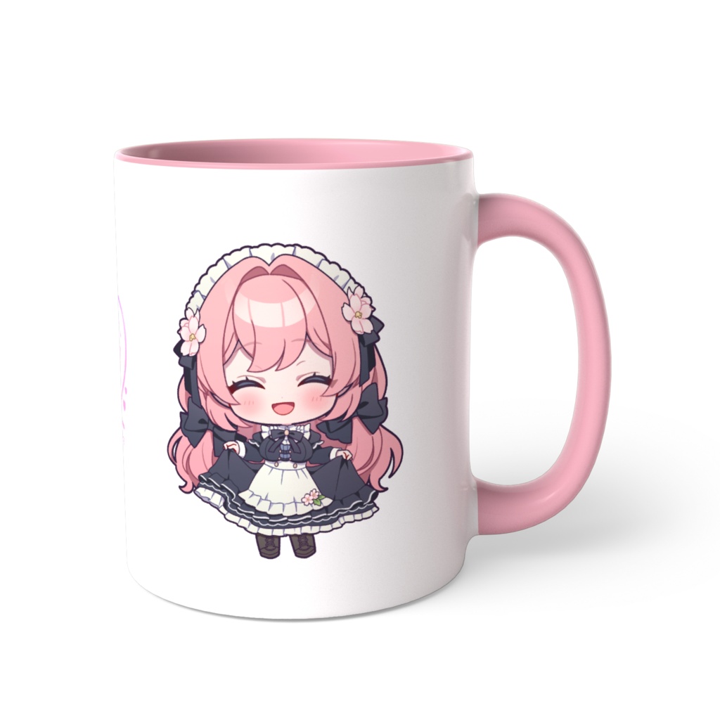 小彩みれは 4周年記念グッズ マグカップ(メイド服衣装)
