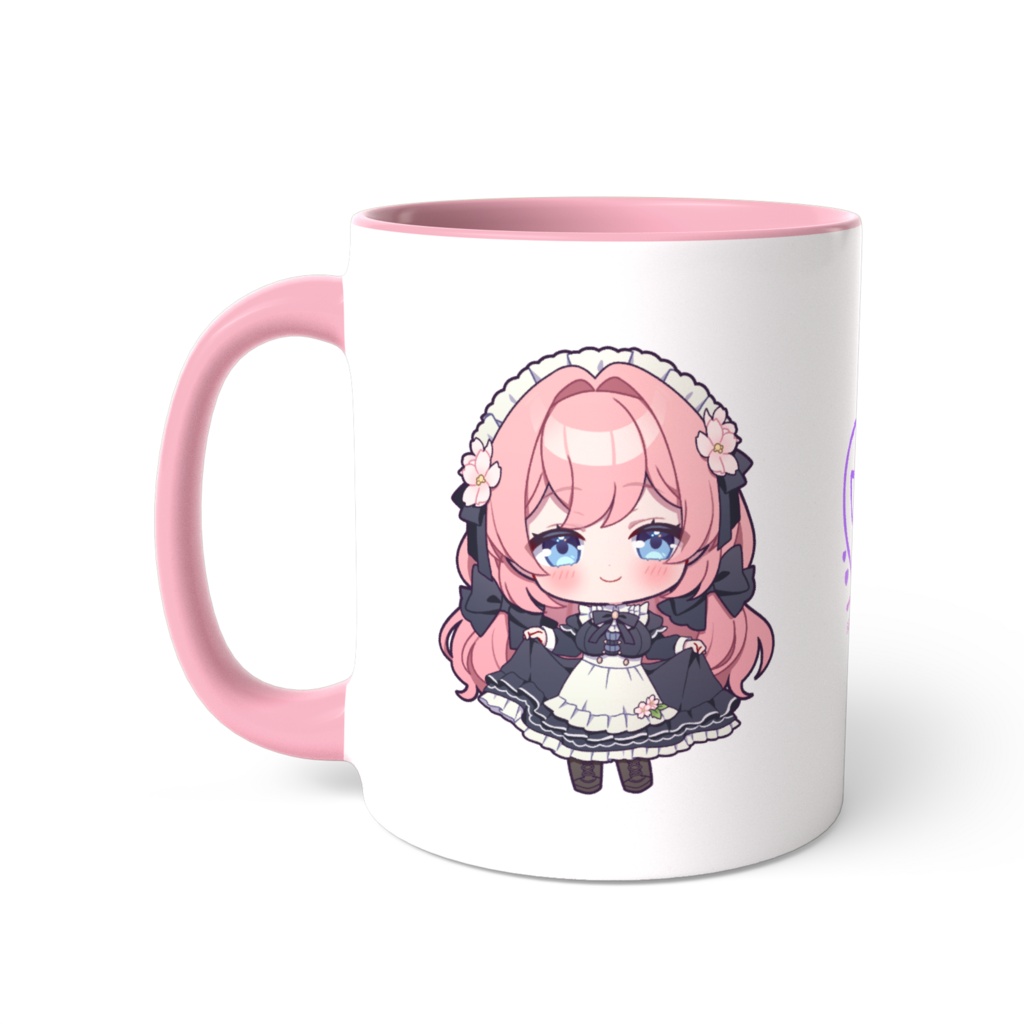 小彩みれは 4周年記念グッズ マグカップ(メイド服衣装)