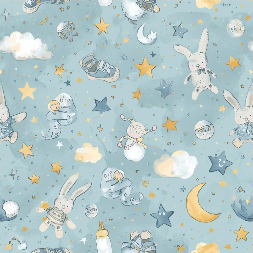 可愛いBABYグッズのデジタルペーパー