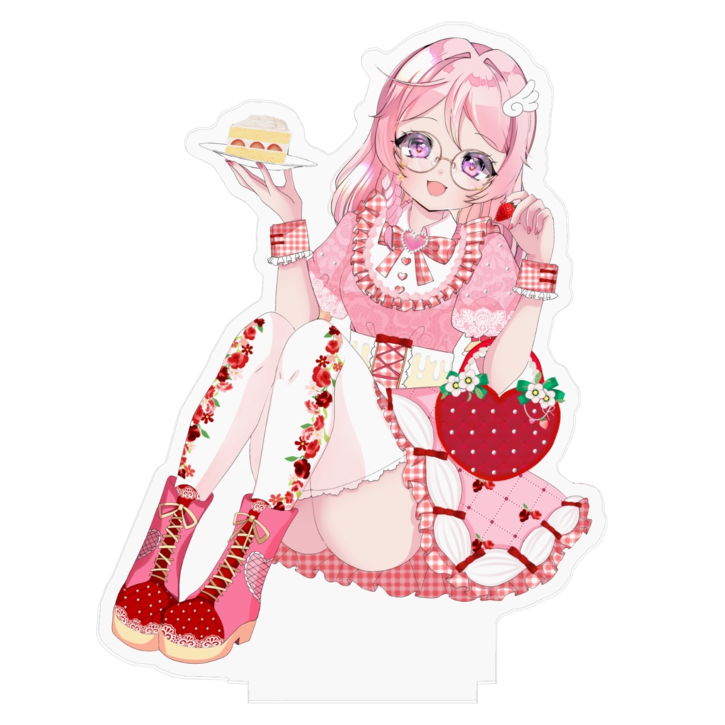 「ゆめかわ背景1位ありがとう!」アクリルスタンド