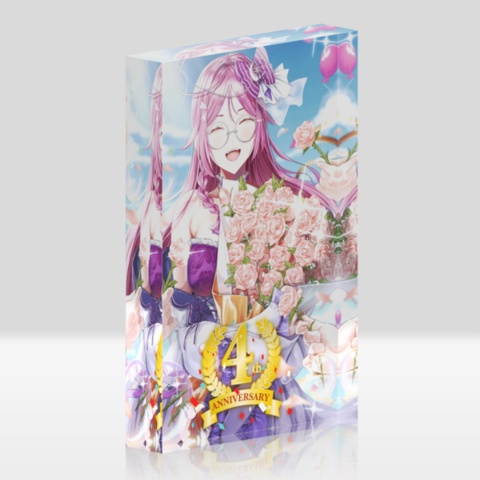 【受注生産】4周年記念アクリルブロック
