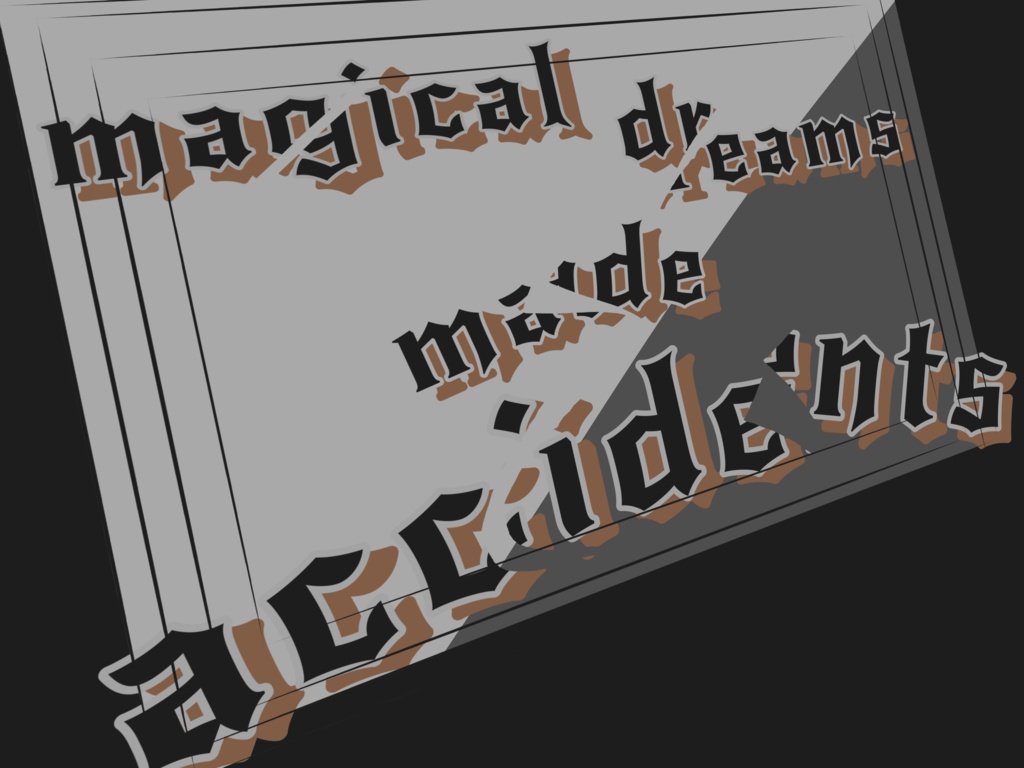 クトゥルフ神話TRPG「Magical dreams made accidents」