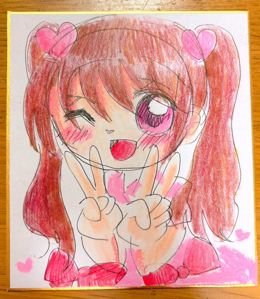 ハートの少女　モモカ