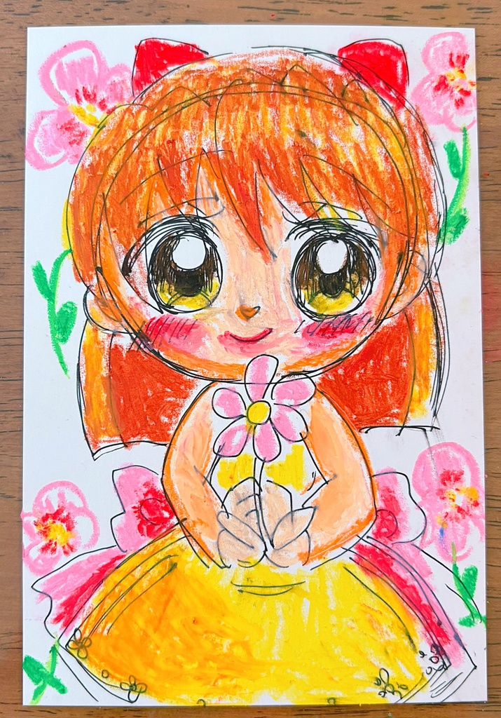 たからもの　イラスト原画