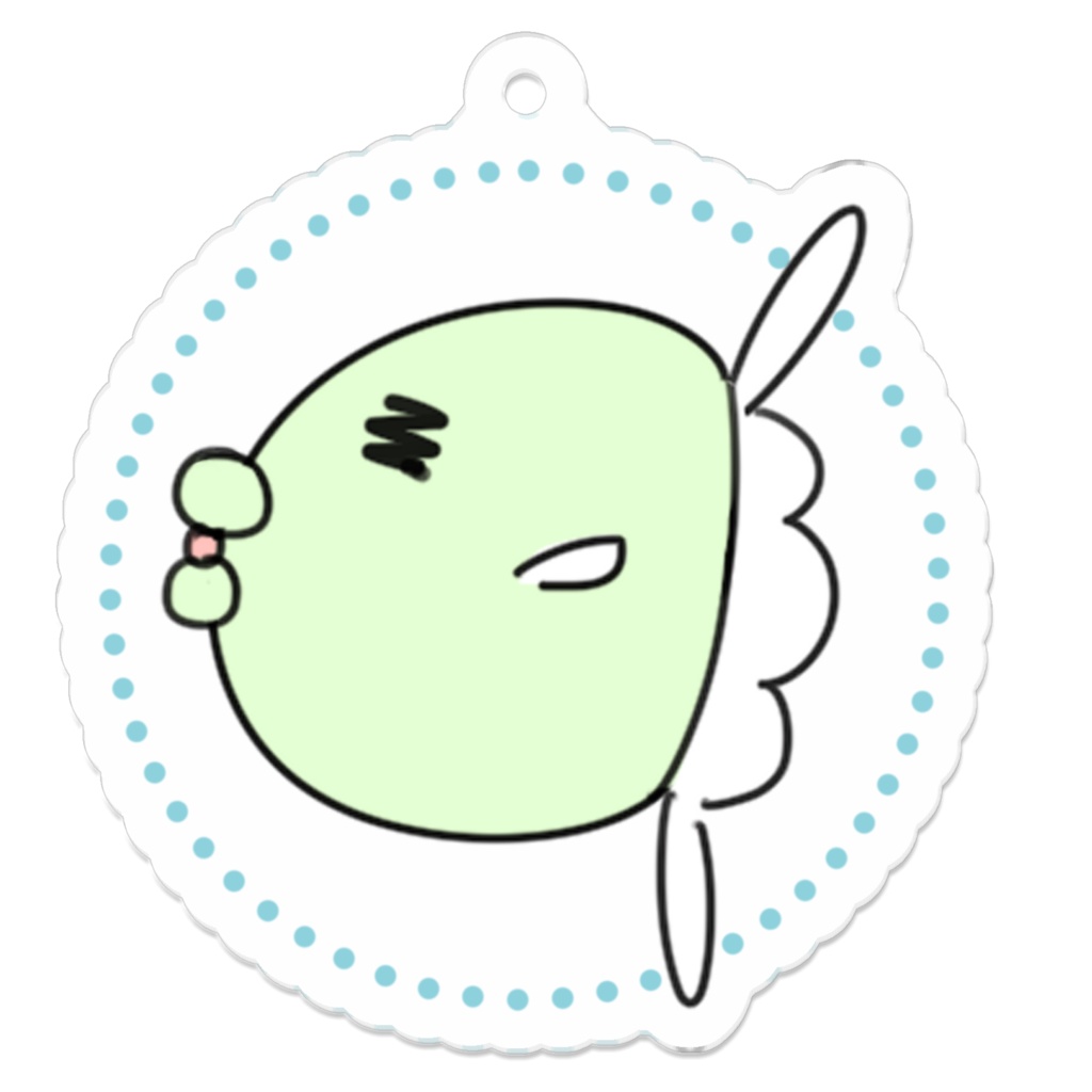 まんぼ　アクリルキーホルダー（コーティング）