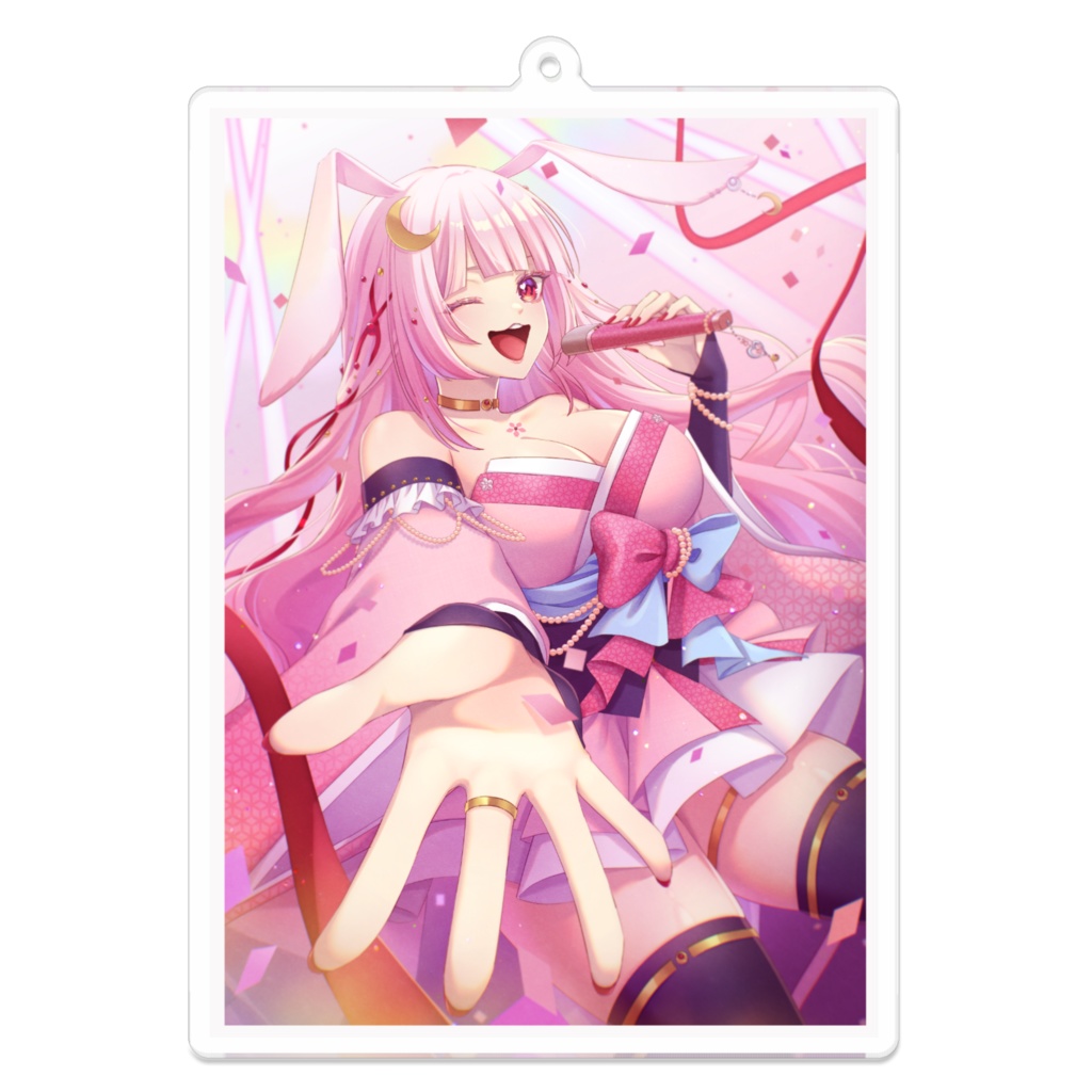 【限定】ハクト-ハーフAnniversary記念グッズ-アクリルキーホルダー(コーティングあり)