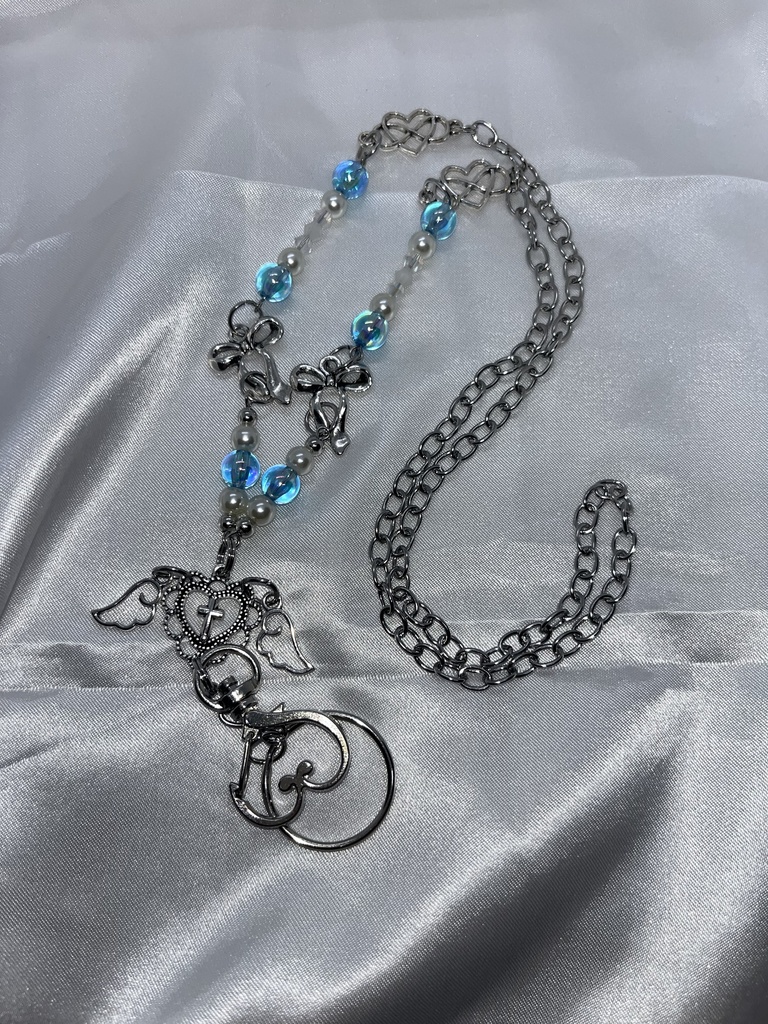 【水玉】天使🪽リボンハート