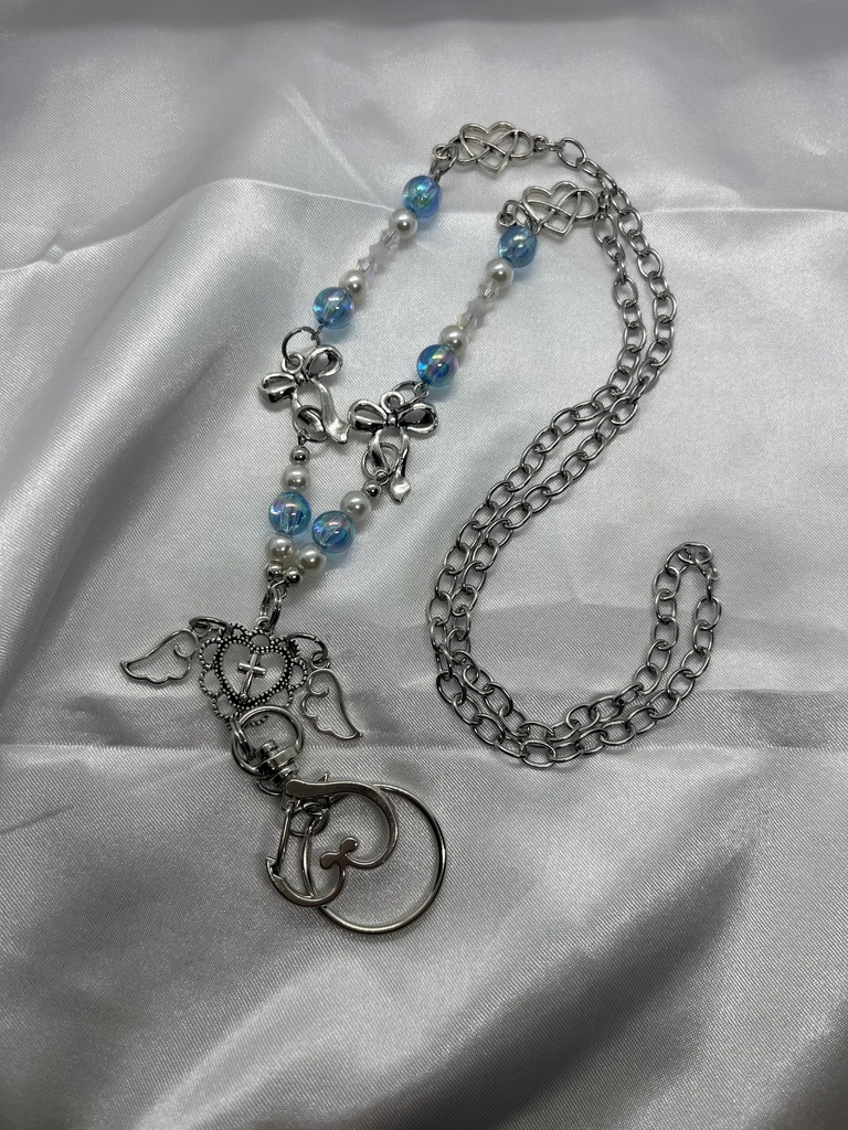 【水玉】天使🪽リボンハート