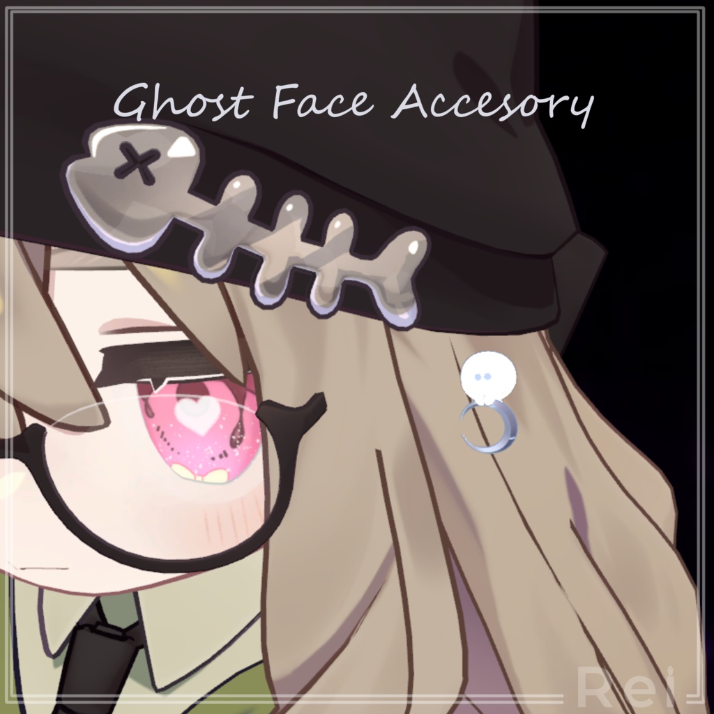Ghost Face Accesory