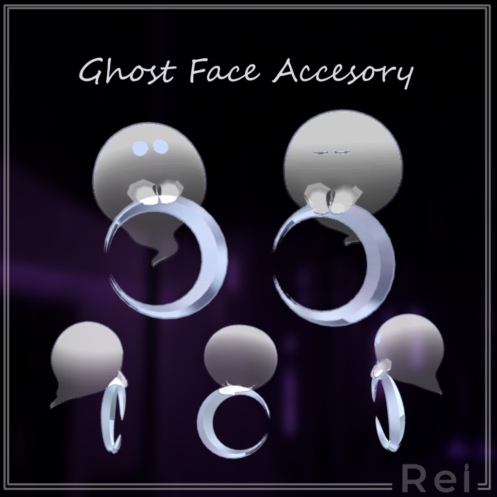 Ghost Face Accesory
