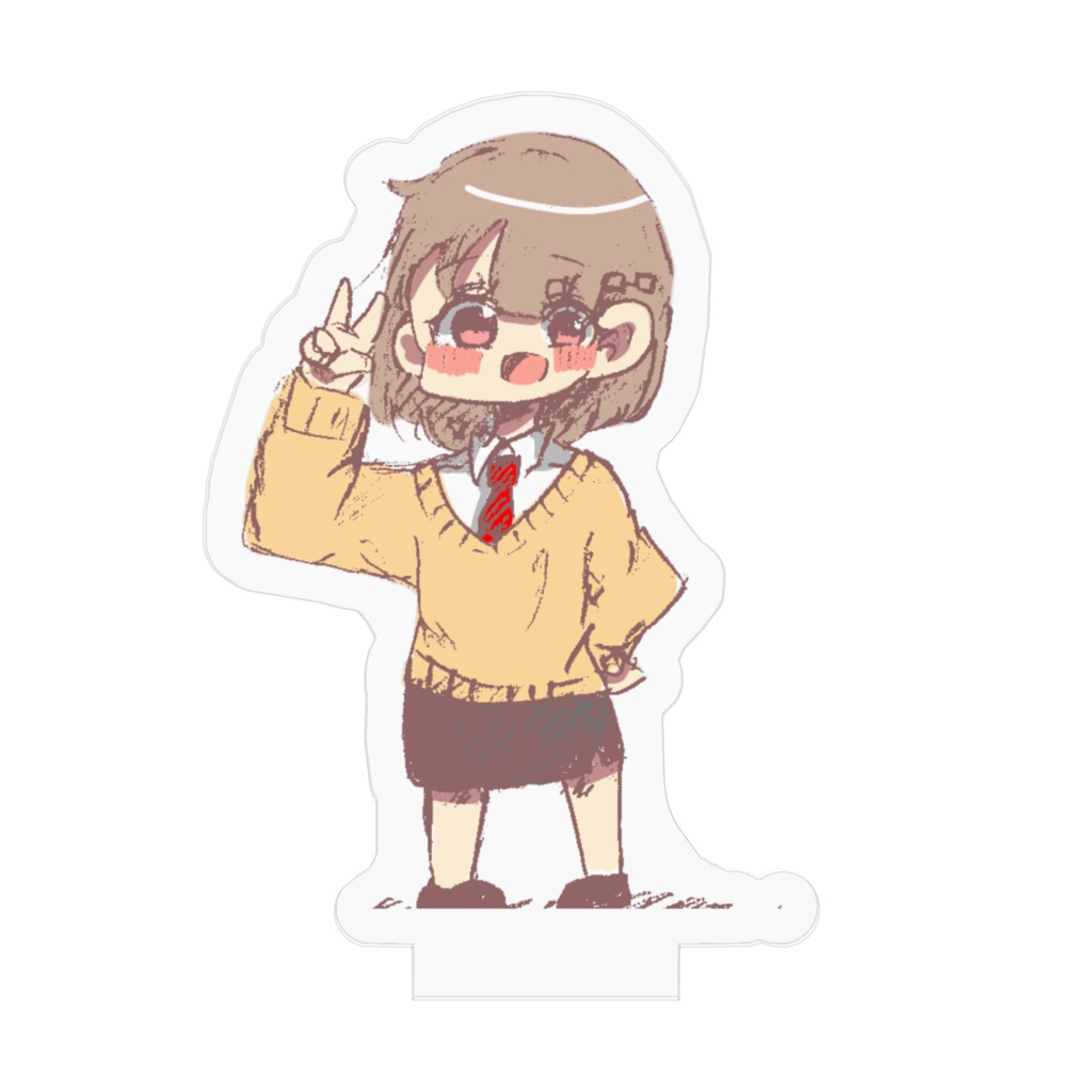 ミニキャラスガノちゃんスタンド