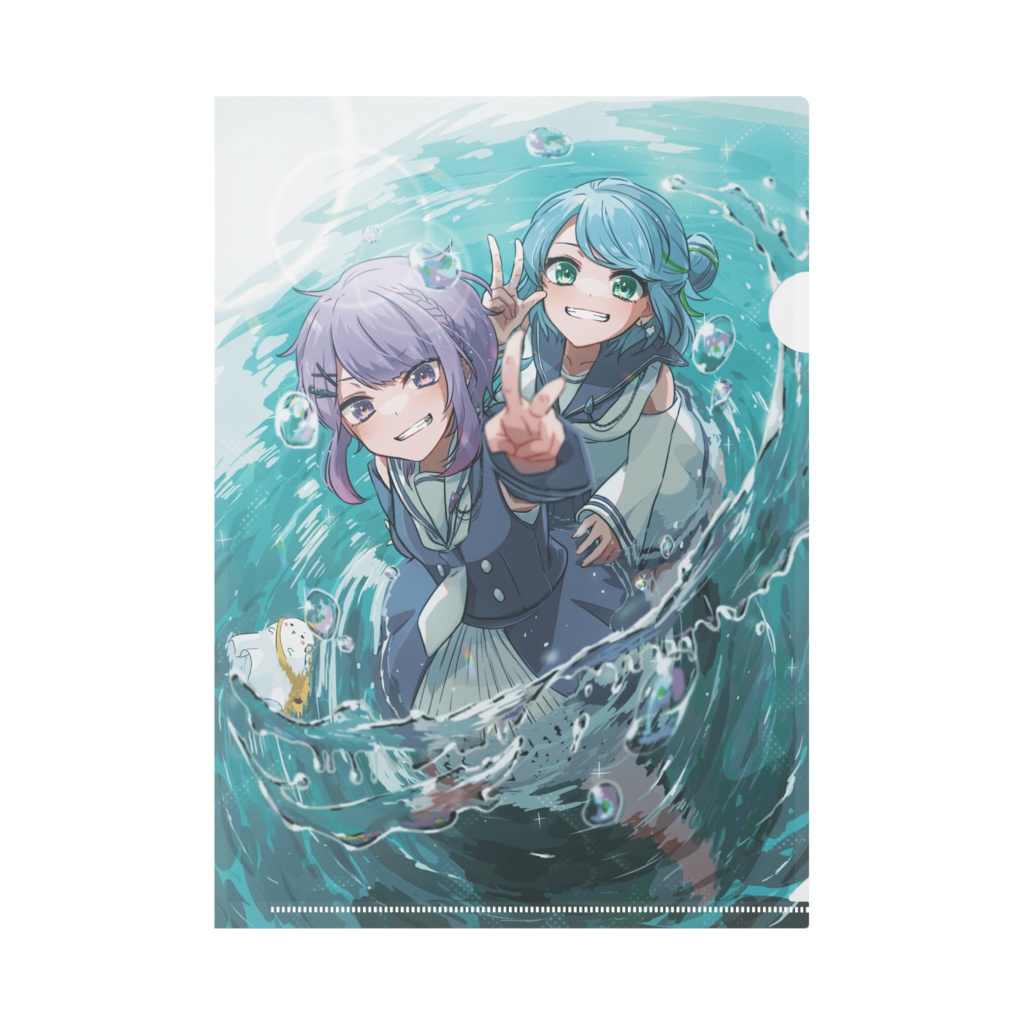 2周年クリアファイル