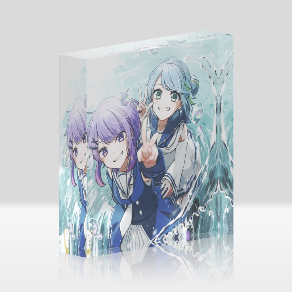 2周年アクリルブロック