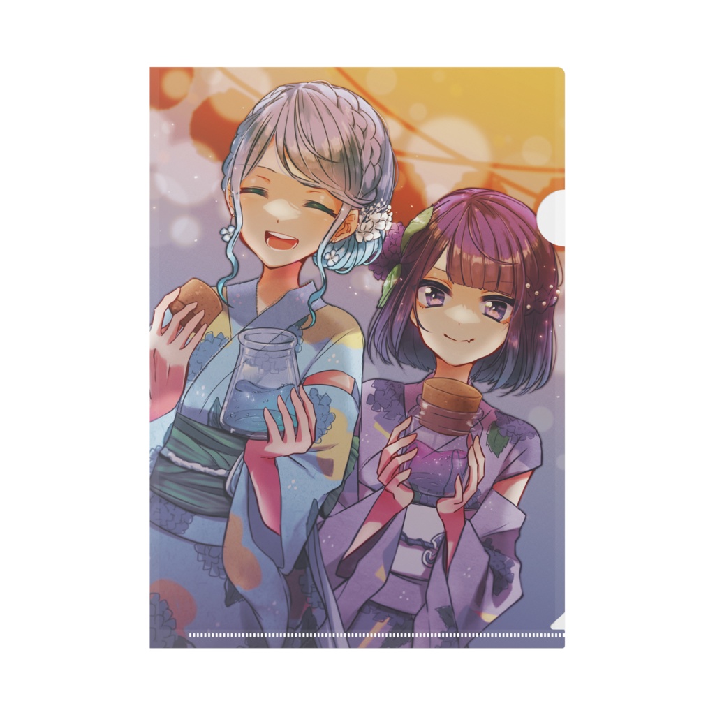 1周年クリアファイル