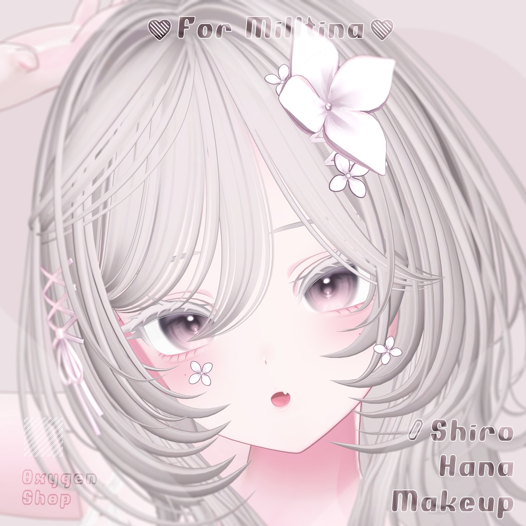 For Milltina ♡ Shiro Hana Makeup
