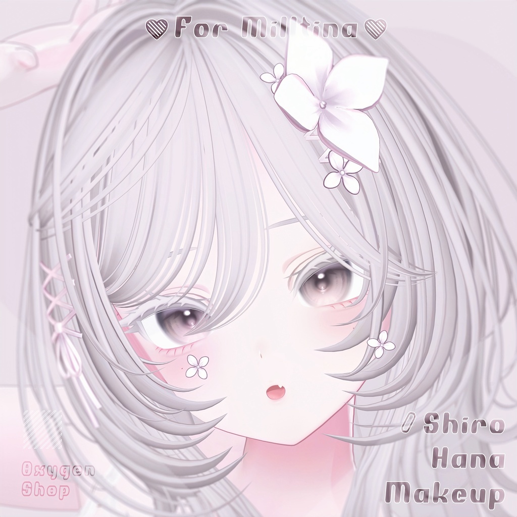 For Milltina ♡ Shiro Hana Makeup