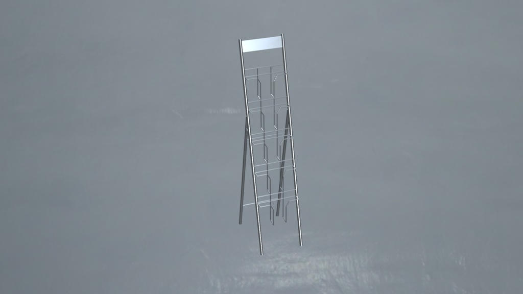 カタログスタンド A4サイズ5段