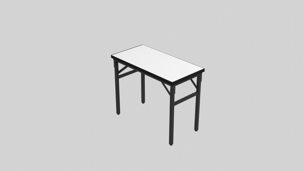 ホワイトテーブル　900×450