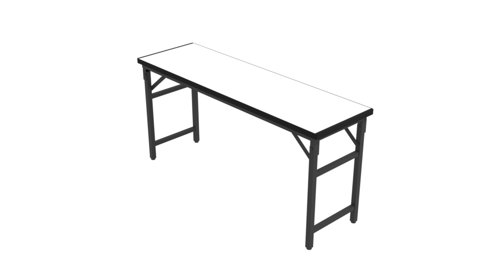 ホワイトテーブル　1500×450