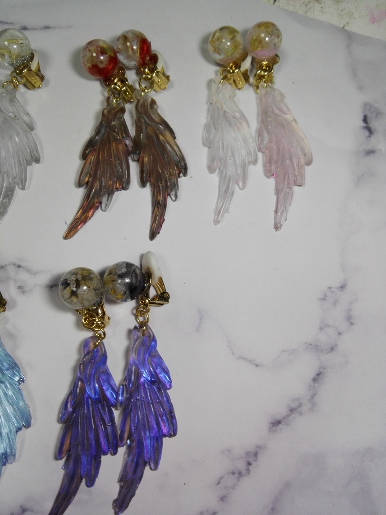 暁イメージイヤリング