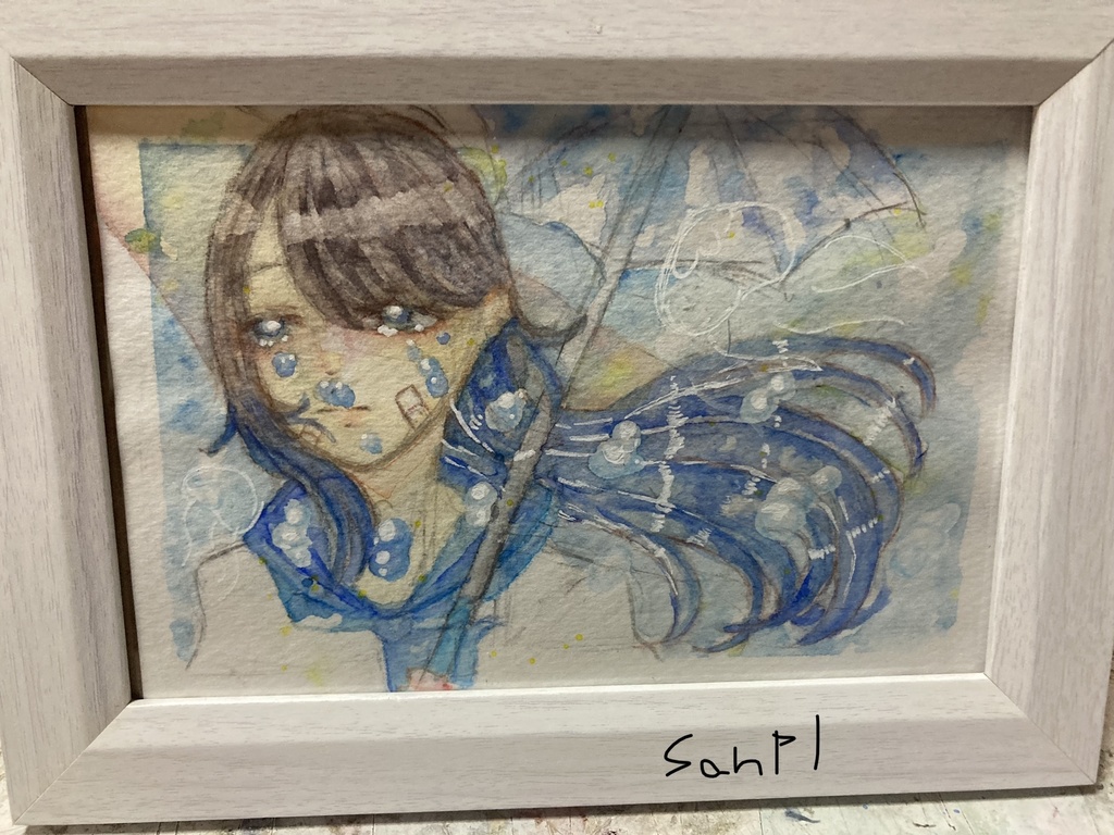 原画「雨上がり」