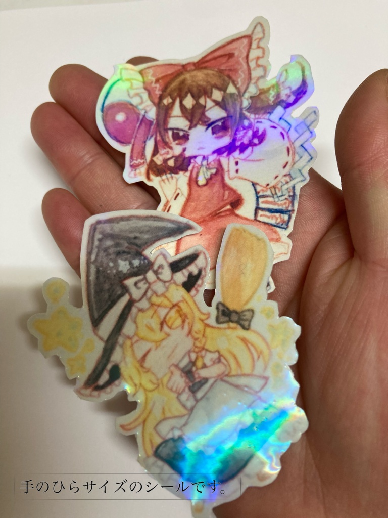 キャラシール(東方)