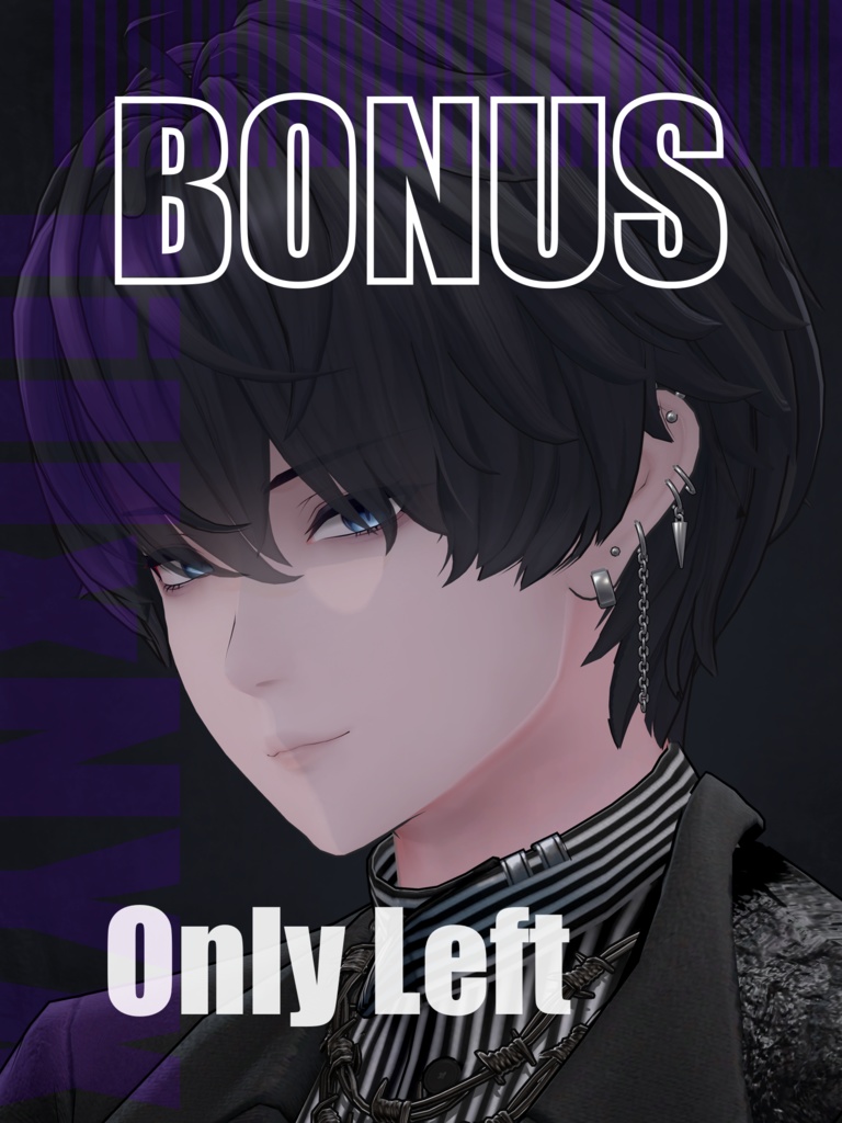 【6アバター対応】Matal Earring Vol.1