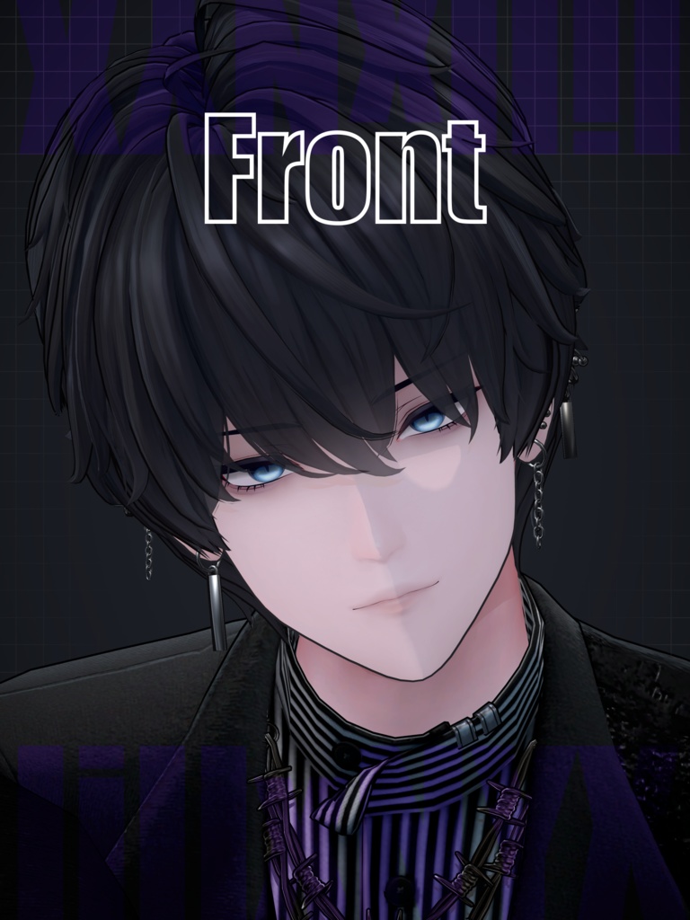 【6アバター対応】Matal Earring Vol.1