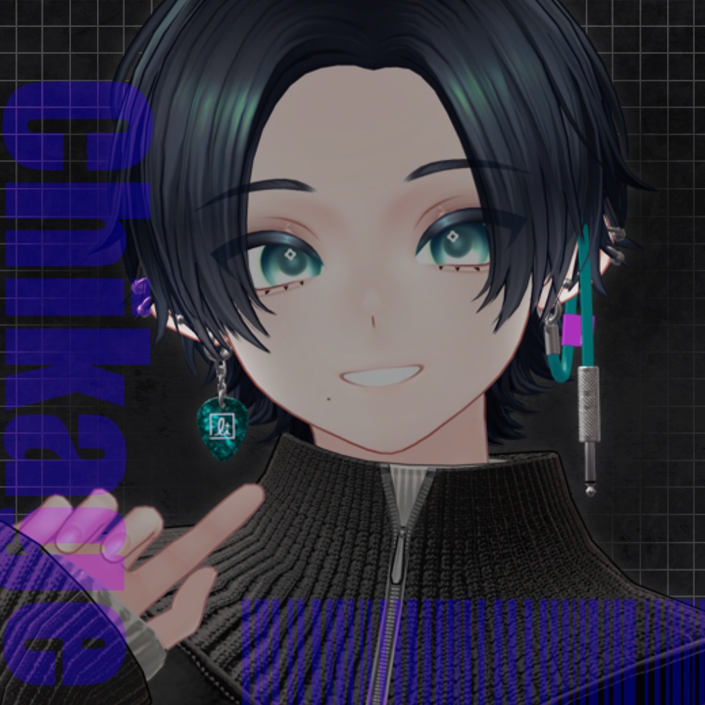⸜ 対応追加 ⸝【19アバター対応】GuitarAccessories Earring