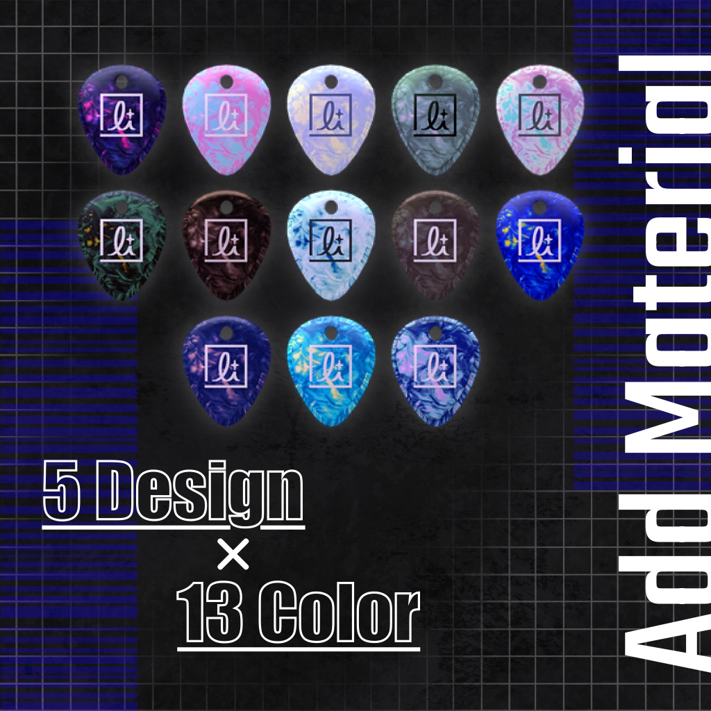 ⸜ SALE&記念Free ⸝【15アバター対応】GuitarAccessories Earring