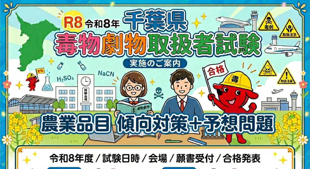 千葉県　農業品目　傾向と対策＋予想問題