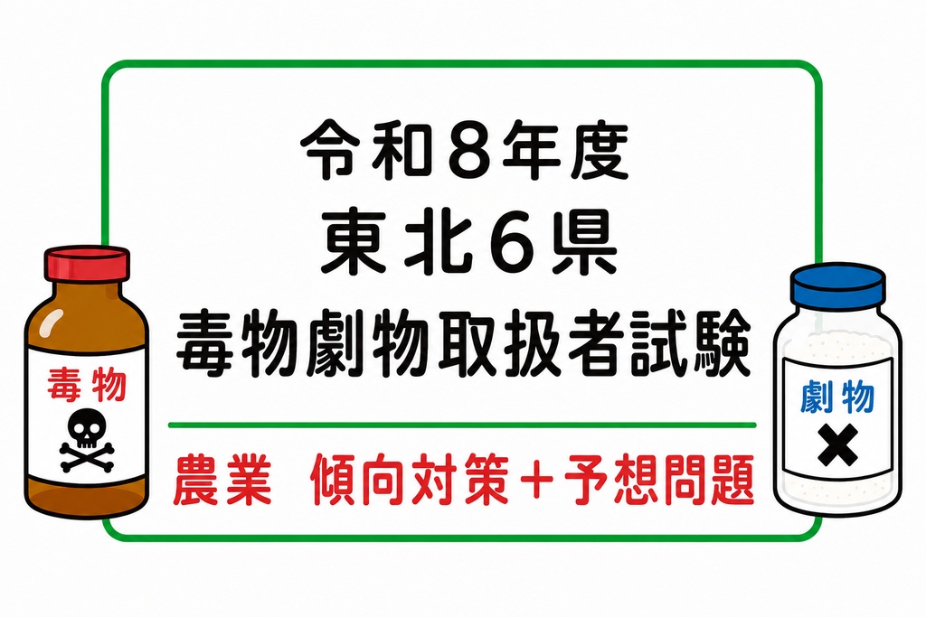 東北6県　農業　傾向対策＋予想問題