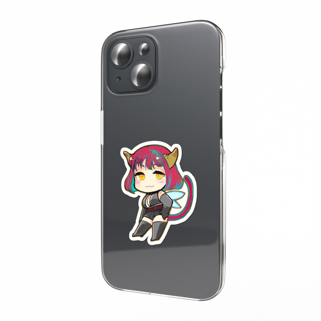満月ちゃん スマホステッカー