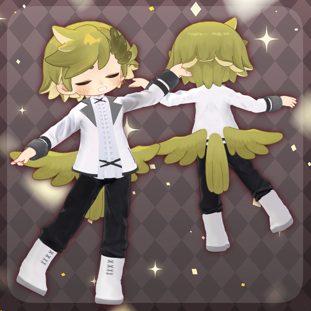 GothicJacket【+Head・まめふれんず対応衣装】