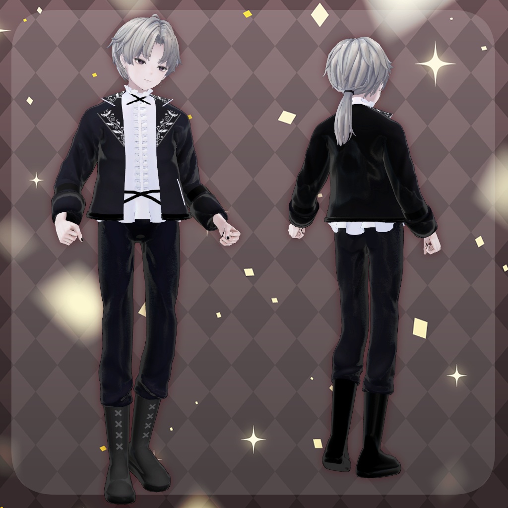 GothicJacket【+Head・まめふれんず対応衣装】