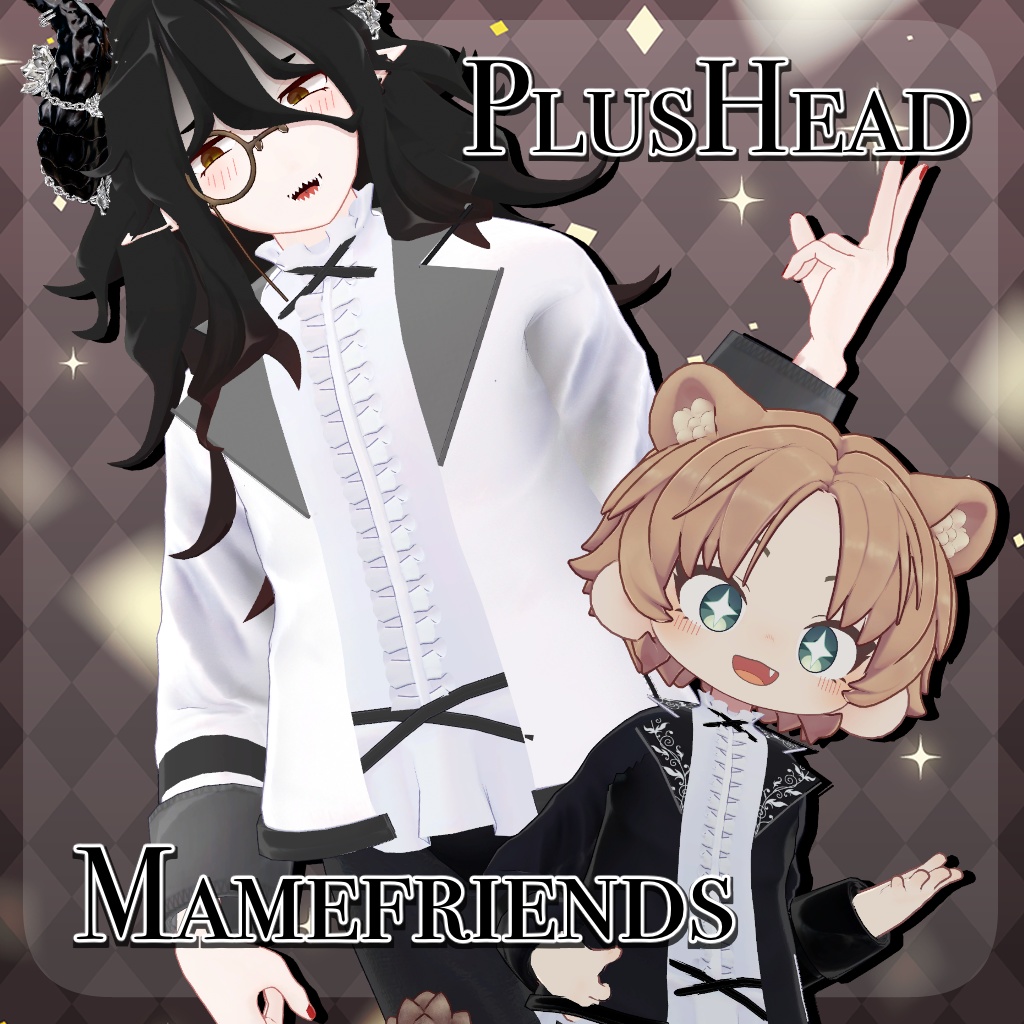 GothicJacket【+Head・まめふれんず対応衣装】