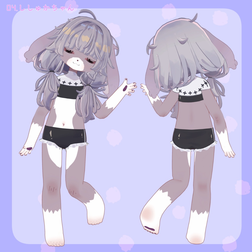 #まめけもふれんず!2 まめふれんず二期ケモノ化テクスチャ