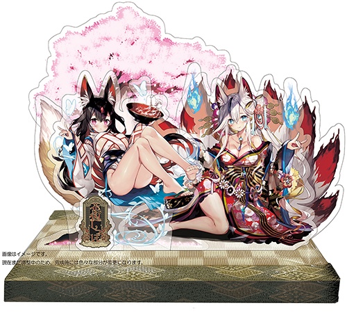 ほんもの畳のアクリルジオラマセット🌸花街しっぽ🌸受注生産