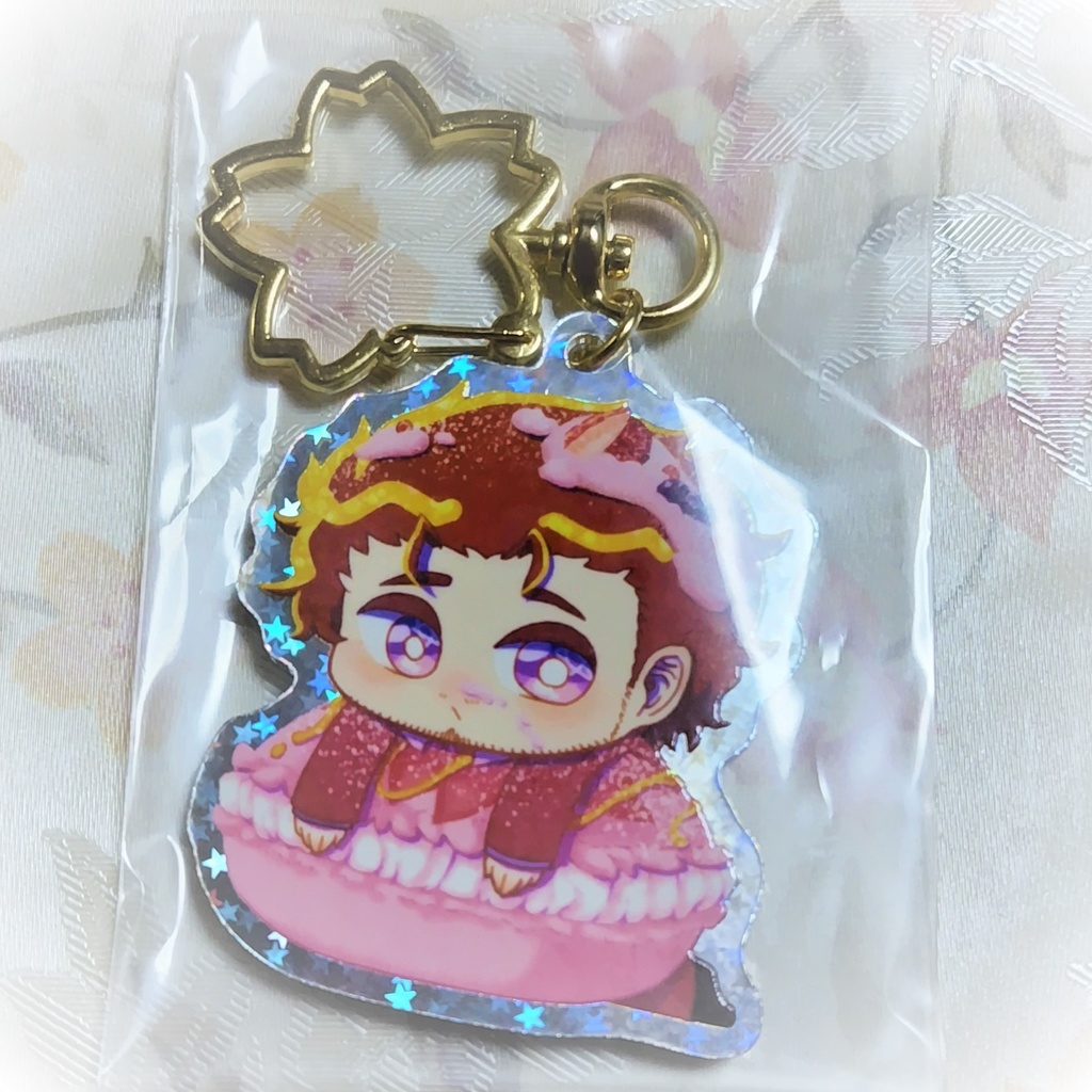 ゆめかわマカロンアクリルキーホルダー