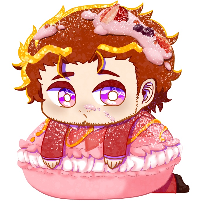 ゆめかわマカロンアクリルキーホルダー
