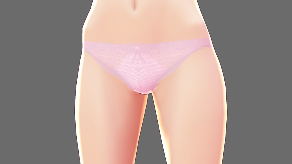 【VRoid】レースの下着4色【正式版対応済】