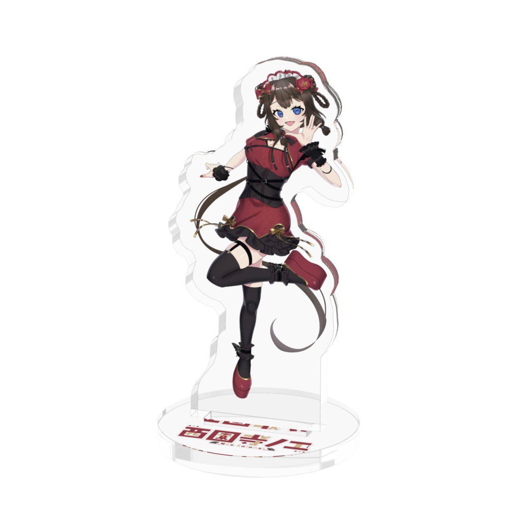 西園寺ノエ デフォルト衣装キービジュアル アクリルフィギュア