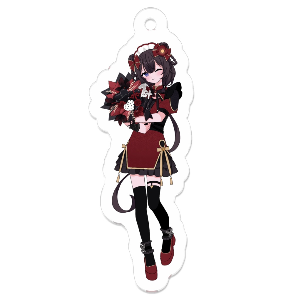 西園寺ノエ1周年記念 アクリルキーホルダー(ウィンクver.)