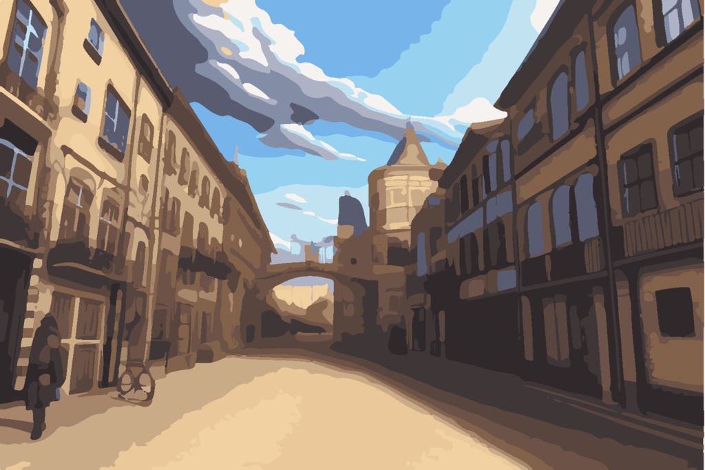 ヨーロッパ古都 素材集45枚