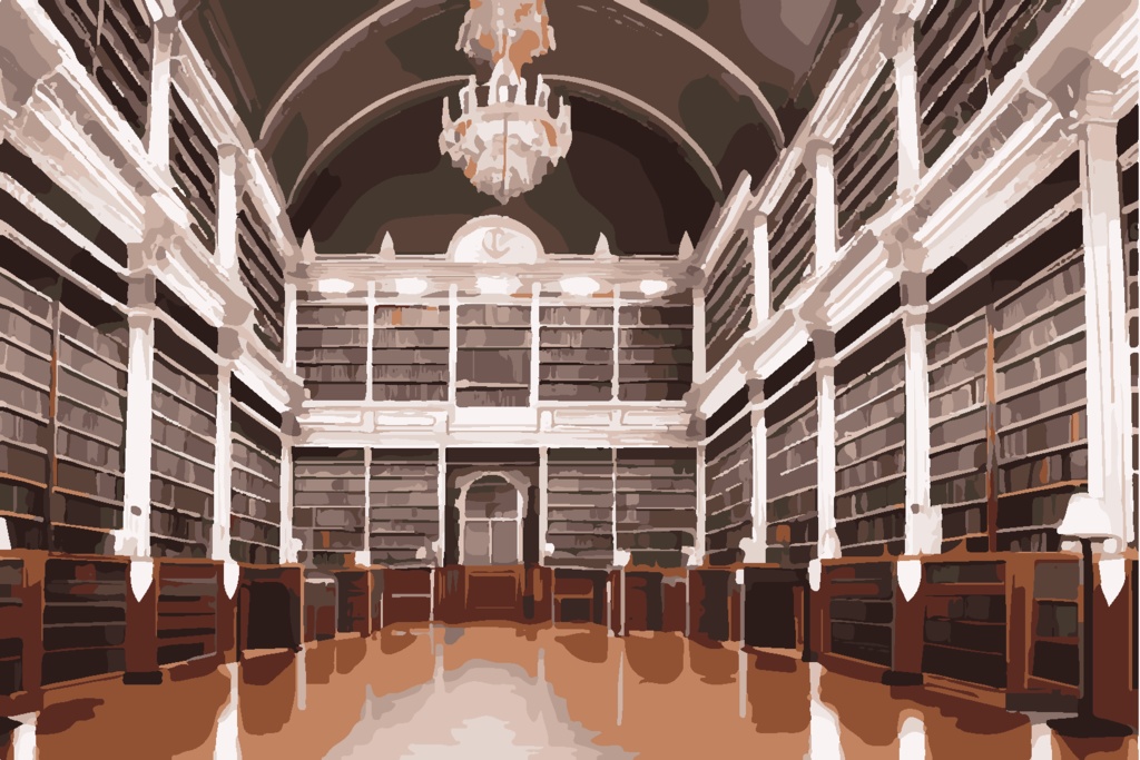 高貴な書庫 素材集25枚