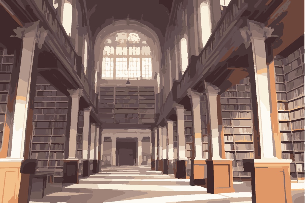 高貴な書庫 素材集25枚