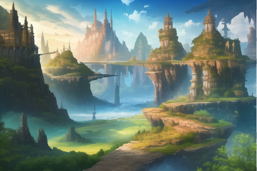 ファンタジー自然素材